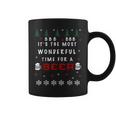 It's The Most Wonderful Time For A Beer Ugly Christmas Coffee Mug
