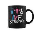 Ivf Warrior Dad Mom Strength Transfer Day Infertility Coffee Mug