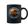 Jamestown New York Ny Total Solar Eclipse 2024 3 Coffee Mug