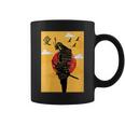 Japanese Ghost Samurai Vintage Fighter Coffee Mug