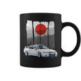Jdm Skyline R32 Car Tuning Japón Rising Sun Drift Taza de café