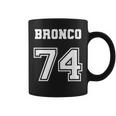 Jersey Style Bronco 74 1974 Old School Suv 4X4 Offroad Truck Coffee Mug