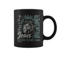 Jesus Is King Lion Of Judah Bible Faith Graphic Christian Coffee Mug