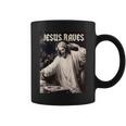 Jesus Raves Deejay Meme Jesus Dj Christian Coffee Mug