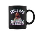 Jesus Has Rizzen Christian Meme Novelty Jesus Christ Coffee Mug