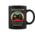Jonathan Name Personalised Legendary Gamer Coffee Mug