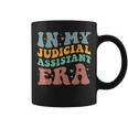 In My Judicial Assistant Era Groovy Coffee Mug