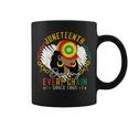 Junenth Breaking Every Chain Since 1865 African Women Coffee Mug