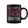 Just A Girl In Love With Her Drafter Drafter's Wife Coffee Mug