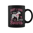 Just A Girl Who Loves Boxer For Dog Lover Coffee Mug