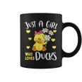 Just A Girl Who Loves Ducks Lovers Outfits Kawaii Animals Coffee Mug
