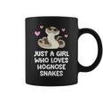 Just A Girl Who Loves Hognose Snakes Coffee Mug
