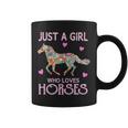 Just A Girl Who Loves Horses Horse Riding Girls Women Coffee Mug
