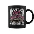 Just A Girl Who Loves Motorcycles Biker Coffee Mug