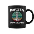 Kapitän Papa Segeln Boot Anker Papitän Tassen