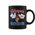Keeper Of The Gender Reveal Baby Bear Balloons Party Coffee Mug
