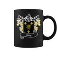 King Coat Of Arms Surname Last Name Family Crest Coffee Mug