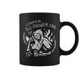 I Know The Owner Too Tattoo Skeleton Skull Coffee Mug