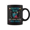 Krypto Dad Bitcoin Miner Lustige Kryptowährung Papa Tassen