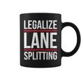 Lane-Splitting Motorcycle Cars Make Lane Splitting Legal Coffee Mug