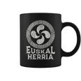 Lauburu Estilo Tribal Ligeramente Desgastado Taza de café
