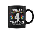 Leap Year 2024 February 29Th Birthday Finally 4 Years Old Coffee Mug