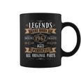 Legends Born In 1962 62Th Birthday 62 Years Old Bday Men Coffee Mug