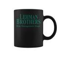 Lehman Brothers Risk Management Department Coffee Mug