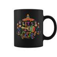 Let's Fiesta Cinco De Mayo Fiesta Squad Sombrero Hat Mexican Coffee Mug