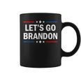 Let's Go Brandon Conservative Us Flag American Coffee Mug