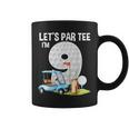 Let's Par I'm 9 9Th Birthday Party Golf Birthday Golfer Coffee Mug