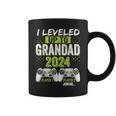 I Leveled Up To Grandad 2024 Soon To Be Grandad Fathers Day Coffee Mug