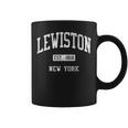 Lewiston New York Ny Js04 Vintage Athletic Sports Coffee Mug