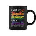 Lgbt Gay Pride Month I Like My Tequila Straight But Friends Coffee Mug