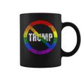 Lgbtq No Trump Anti Trump Rainbow Flag Gay Pride Coffee Mug