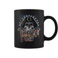 Liberty Or Death Patriotic American Flag Distressed Coffee Mug