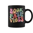 Library Book Fair Vibe Groovy Retro School Reading Nostalgic Coffee Mug