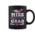 Lil Miss Kindergarten Grad Tie Dye Last Day Graduation Coffee Mug