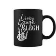 Live Laugh Blegh Heavy Metal Metalcore Deathcore Coffee Mug