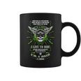 I Live To Ride Motorcycle Biker Gear Skull Weekend Warrior Coffee Mug