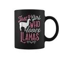 Llama Just A Girl Loves Llamas Coffee Mug