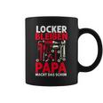 Locker Bleiben Papa Macht Das Schonateratertag Geschenk Tassen