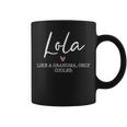 Lola Like A Grandma Only Cooler Heart Mother's Day Lola Coffee Mug