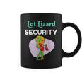 Lot Lizard Security Trailer Park Redneck Coffee Mug