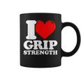 I Love Grip Strength Fitness Coffee Mug