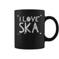 I Love Ska Music Lover Quote Saying Coffee Mug