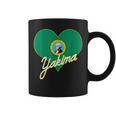 I Love Yakima Washington Heart State Flag Hometown Pride Coffee Mug