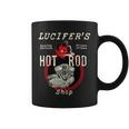 Lucifer's Hot Rod Shop Rockabilly Retro Sporty Ironhead Hot Coffee Mug