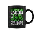 Lunch Lady Love Shenanigans St Patrick's Day Coffee Mug
