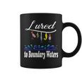 Lured To The Boundary Waters Bwca Fisherman Coffee Mug